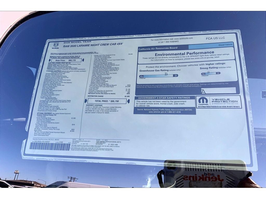 2026 RAM 3500 Laramie