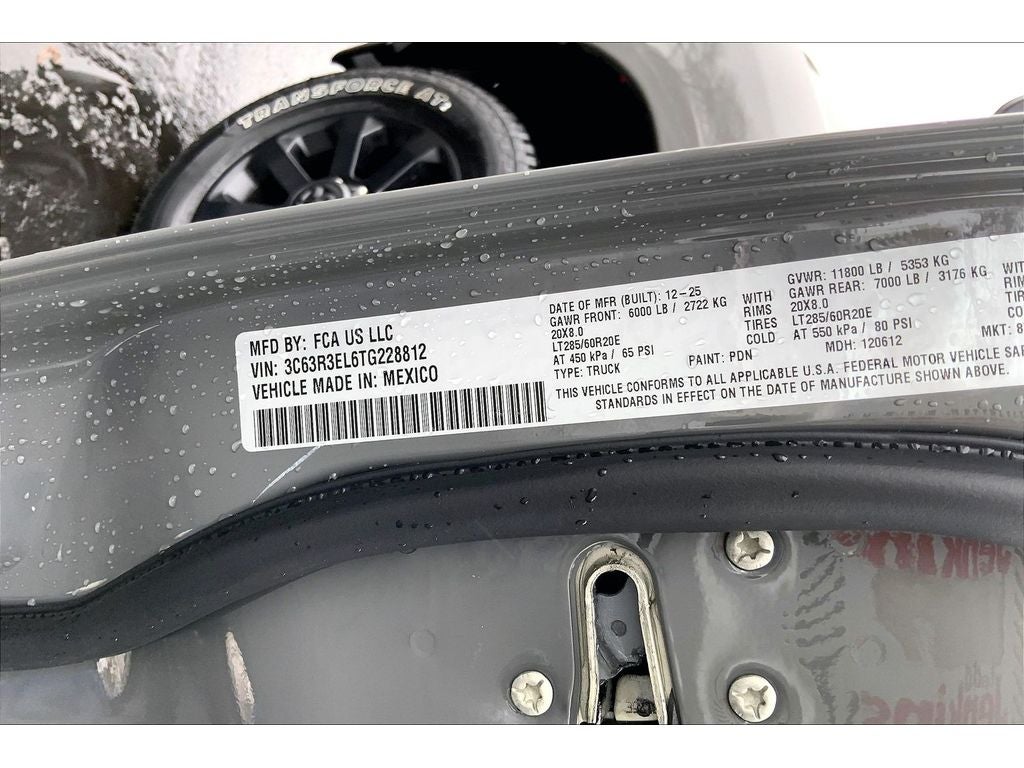 2026 RAM 3500 Laramie