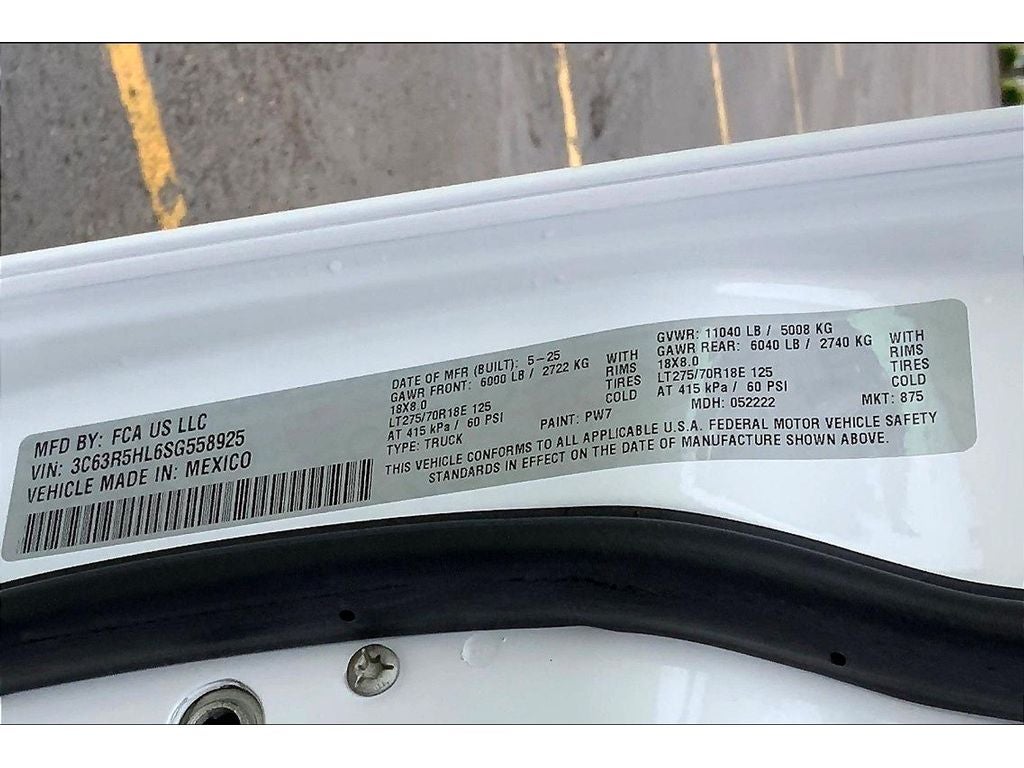 2025 RAM 2500 Tradesman