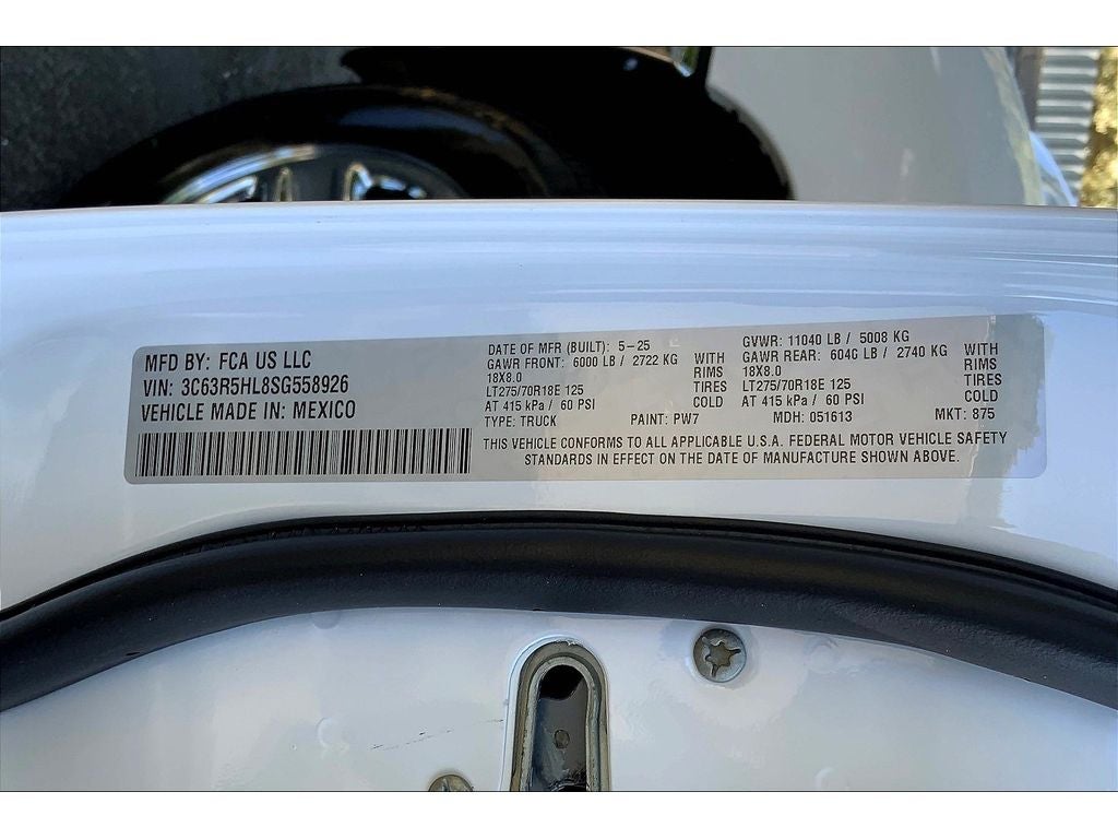 2025 RAM 2500 Tradesman