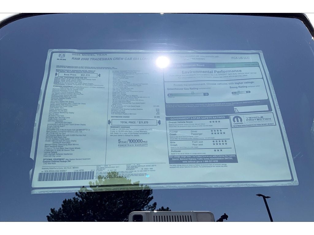 2025 RAM 2500 Tradesman