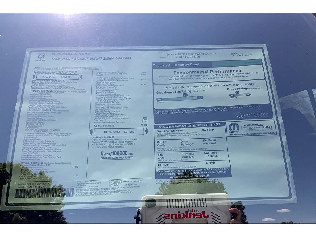 2025 RAM 2500 Laramie