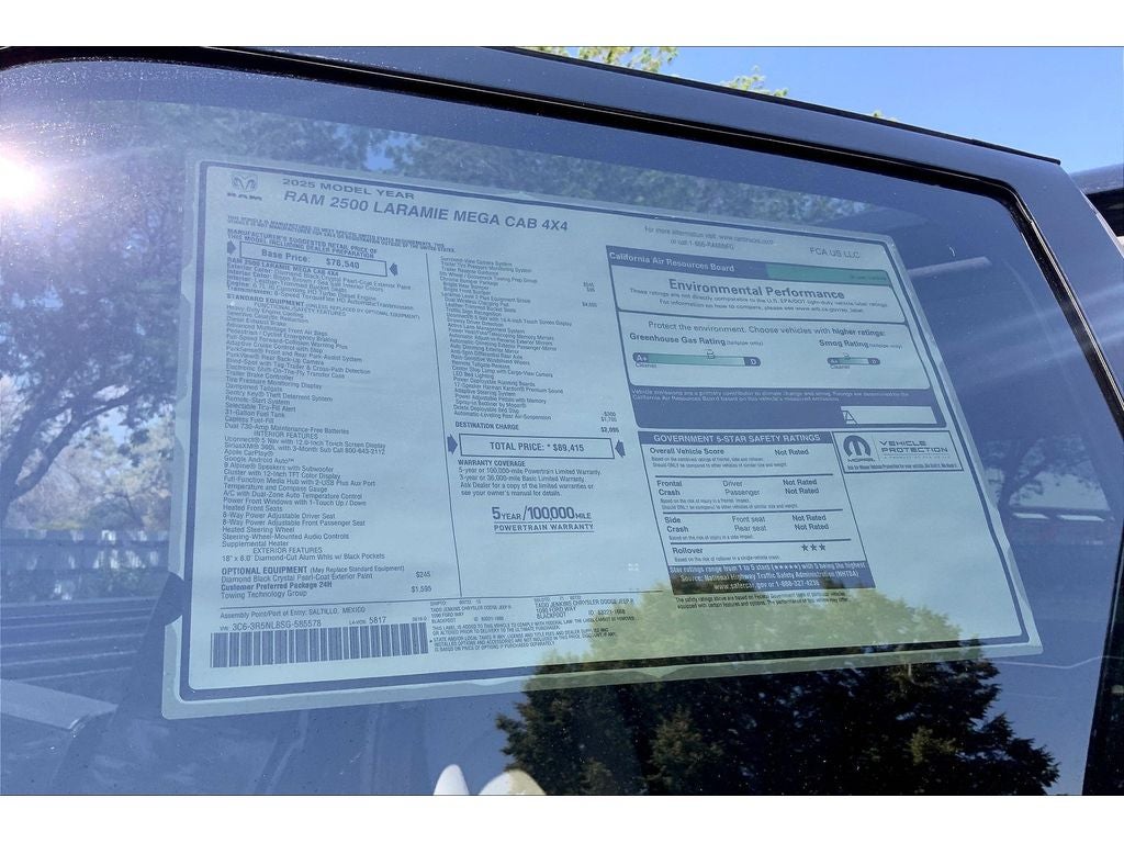 2025 RAM 2500 Laramie
