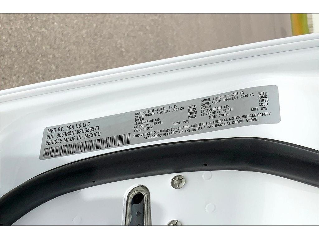 2025 RAM 2500 Laramie