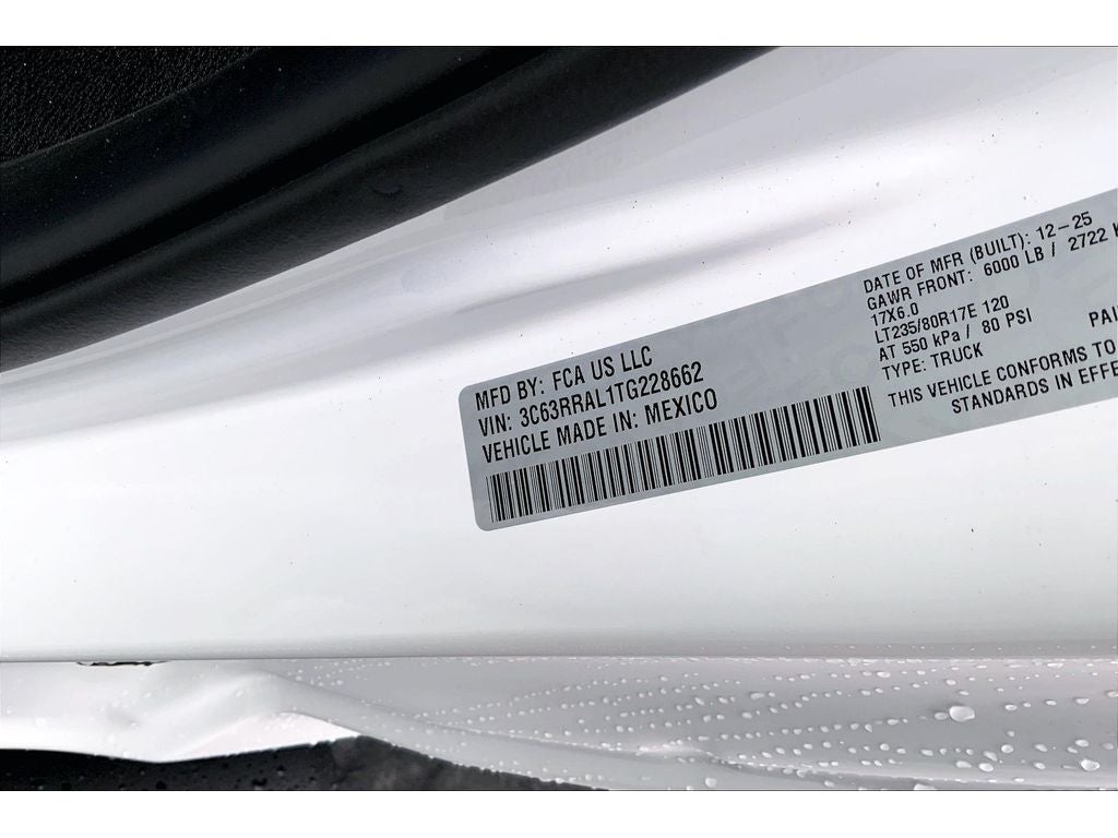 2026 RAM 3500 Tradesman