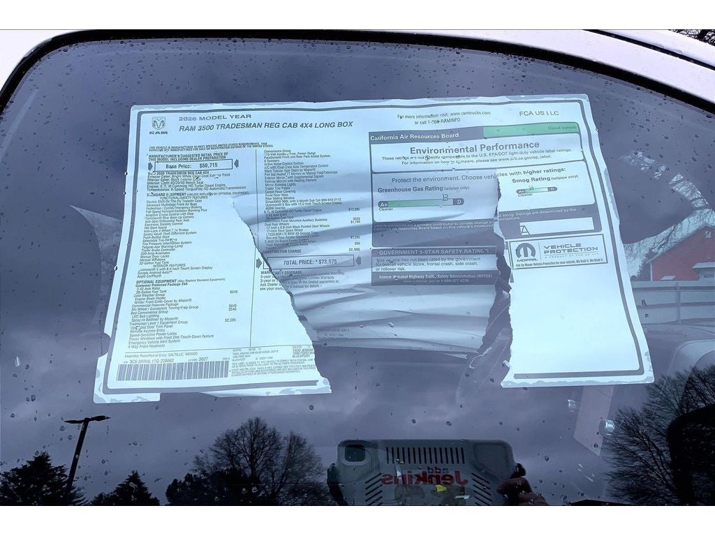2026 RAM 3500 Tradesman