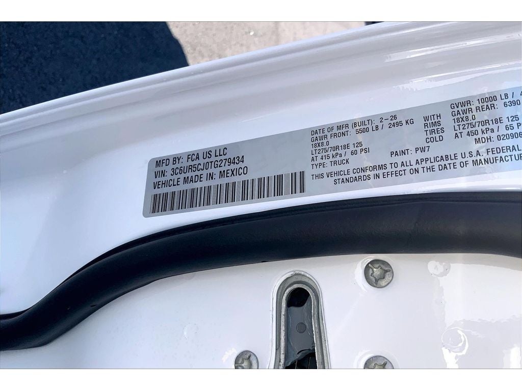 2026 RAM 2500 Tradesman