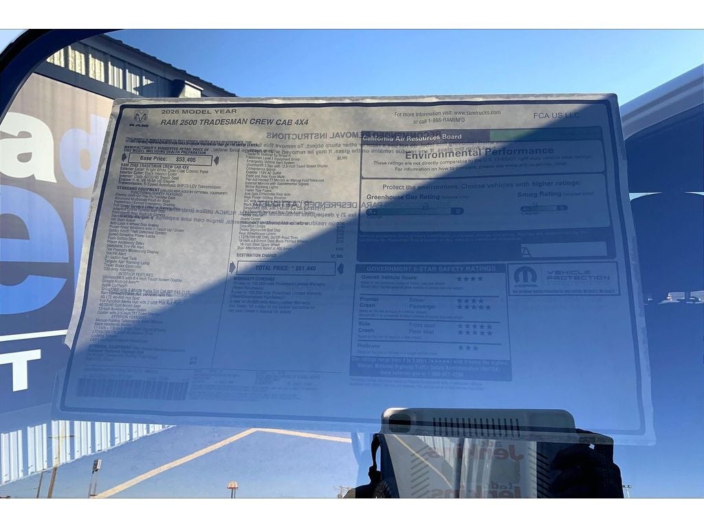 2026 RAM 2500 Tradesman