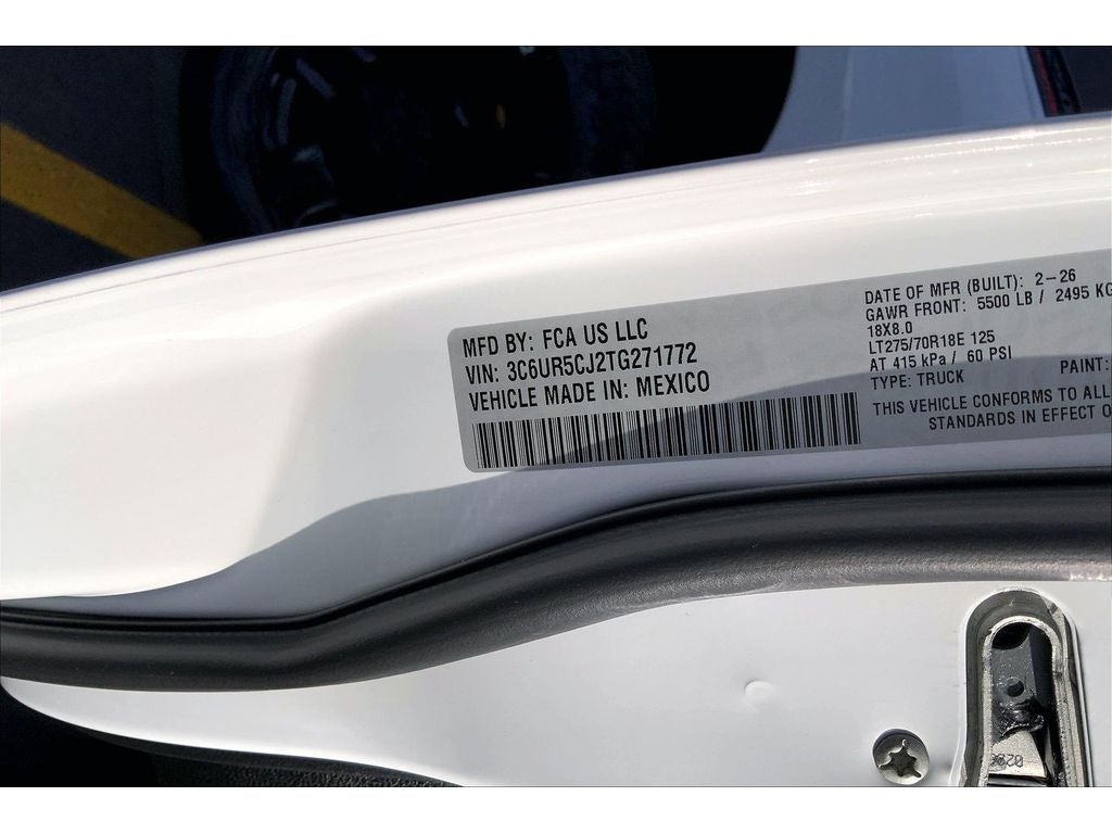 2026 RAM 2500 Tradesman