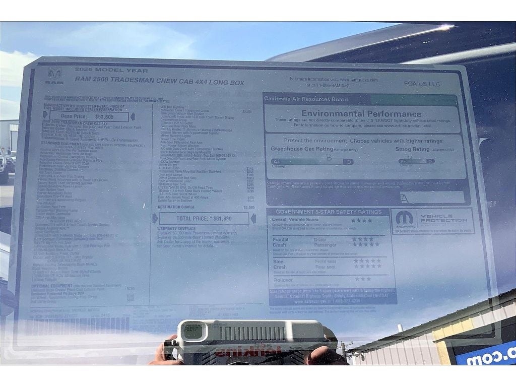 2026 RAM 2500 Tradesman