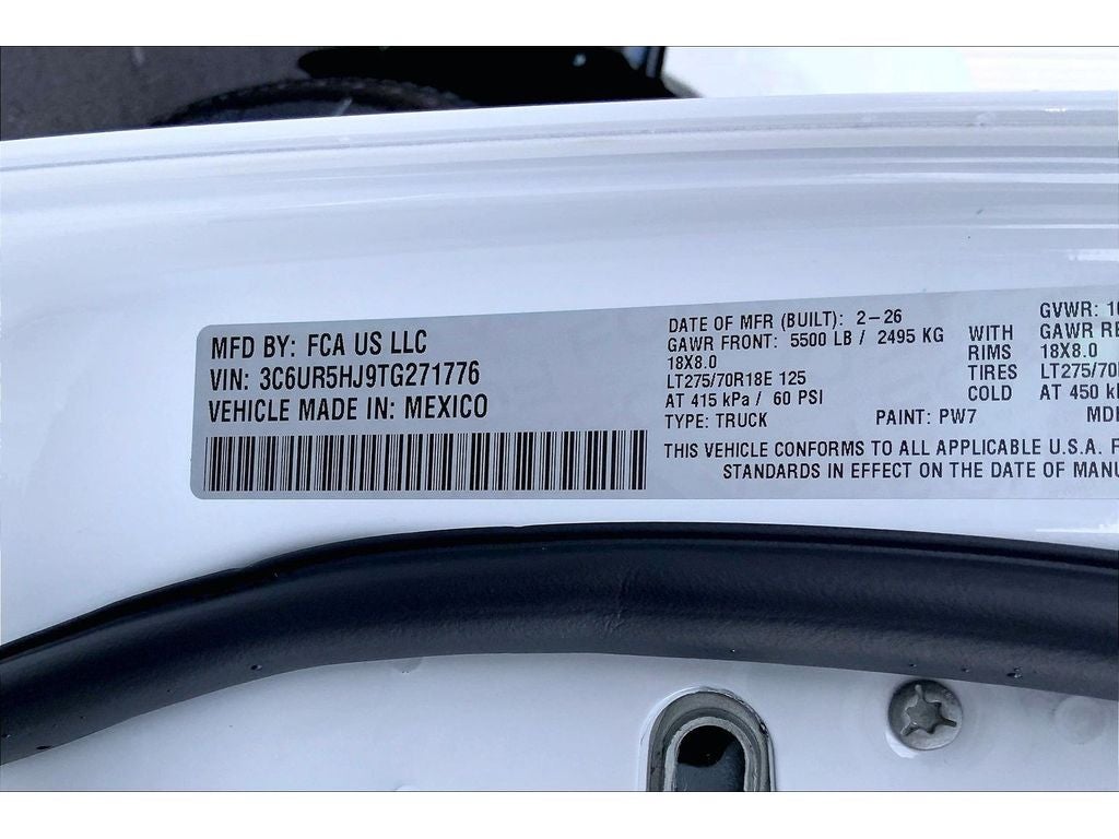 2026 RAM 2500 Tradesman