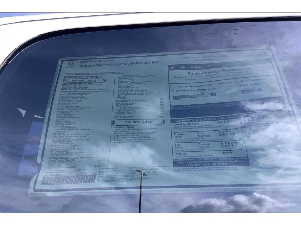 2026 RAM 2500 Tradesman