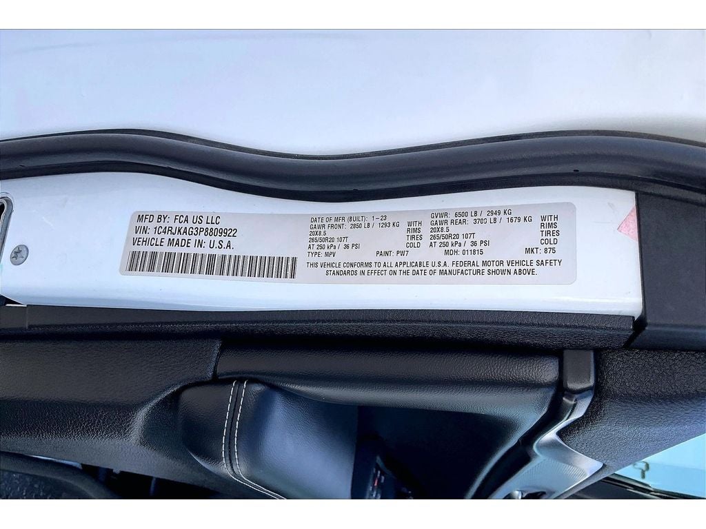 2023 Jeep Grand Cherokee L Altitude