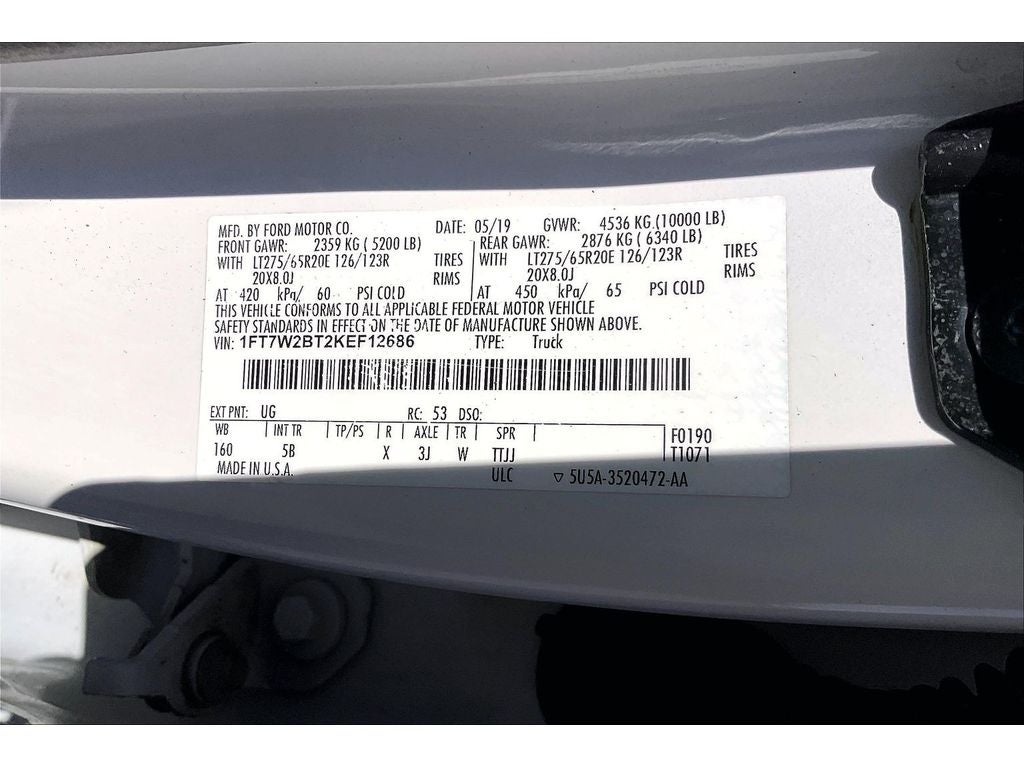 2019 Ford Super Duty F-250 SRW XL