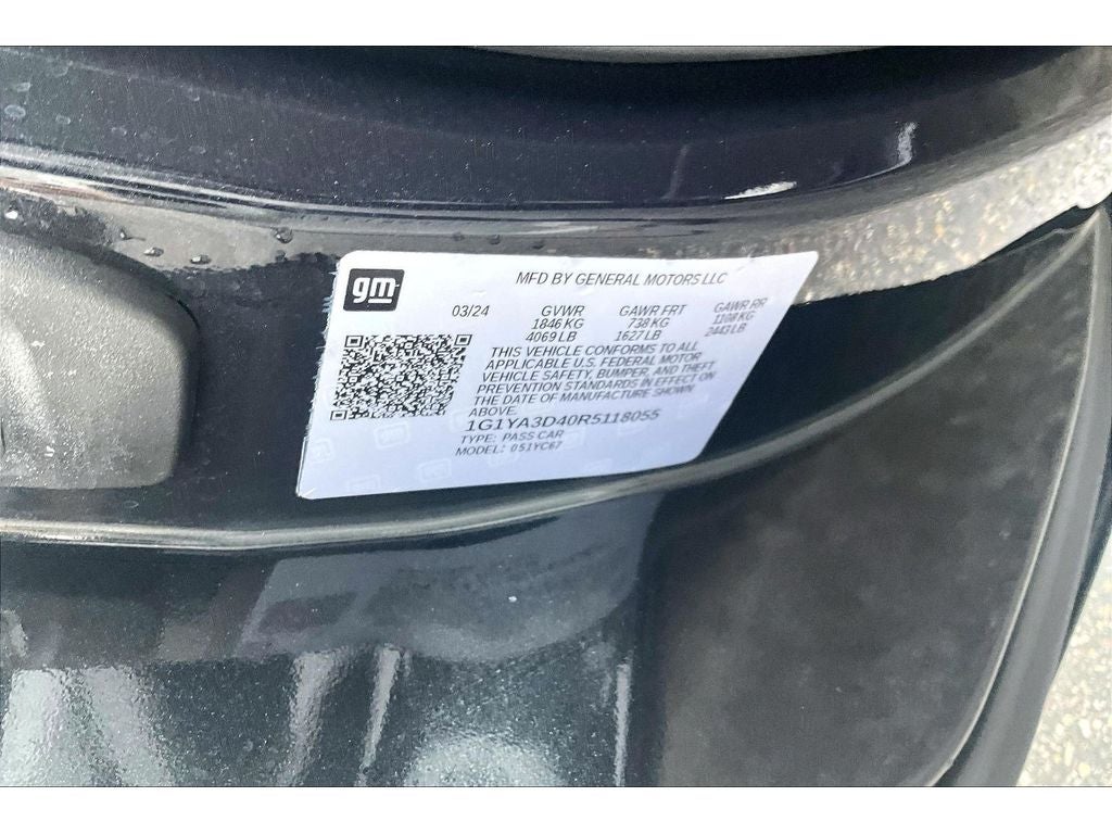 2024 Chevrolet Corvette Stingray 1LT