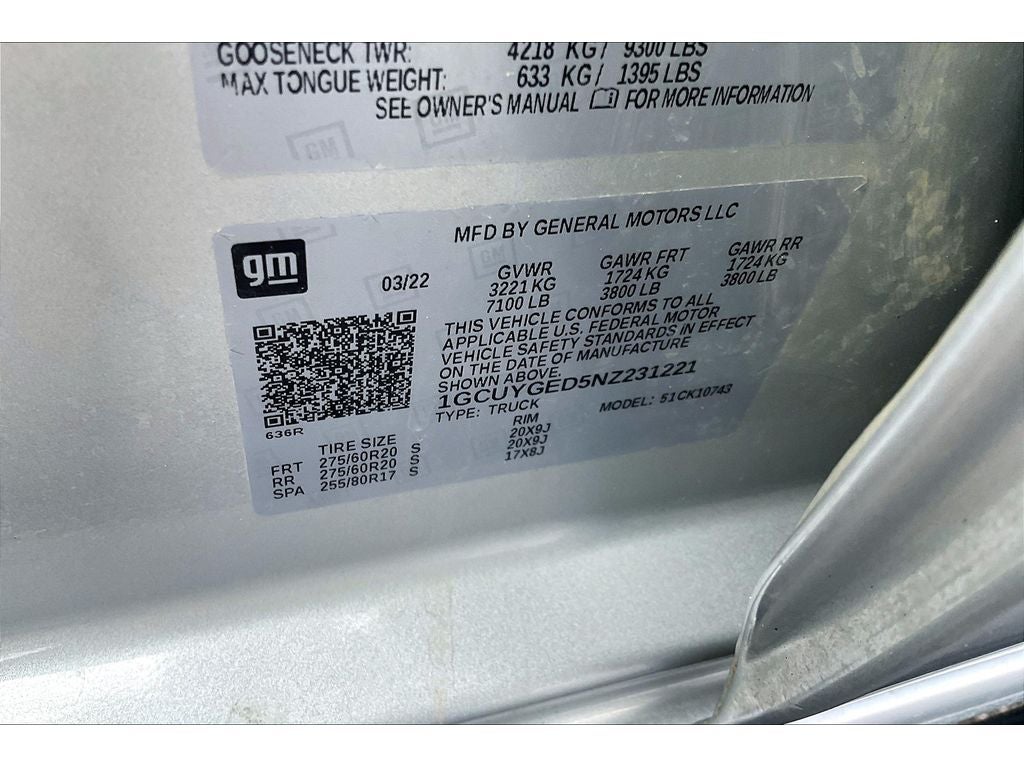 2022 Chevrolet Silverado 1500 LTD LTZ