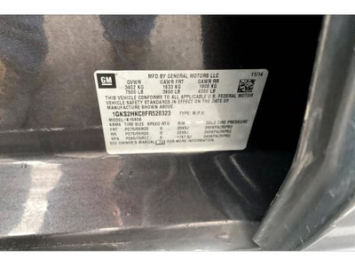 2015 GMC Yukon XL SLT