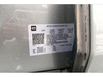 2025 Chevrolet Suburban RST