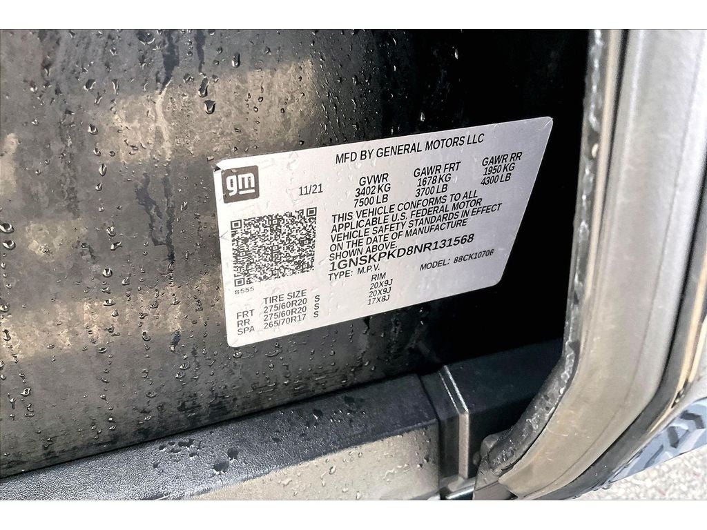 2022 Chevrolet Tahoe Z71