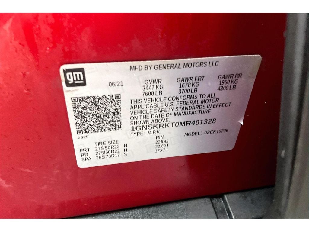 2021 Chevrolet Tahoe RST