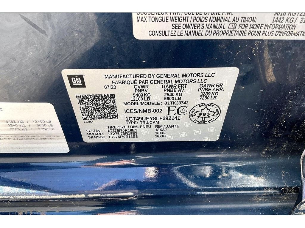 2020 GMC Sierra 3500 HD SLT