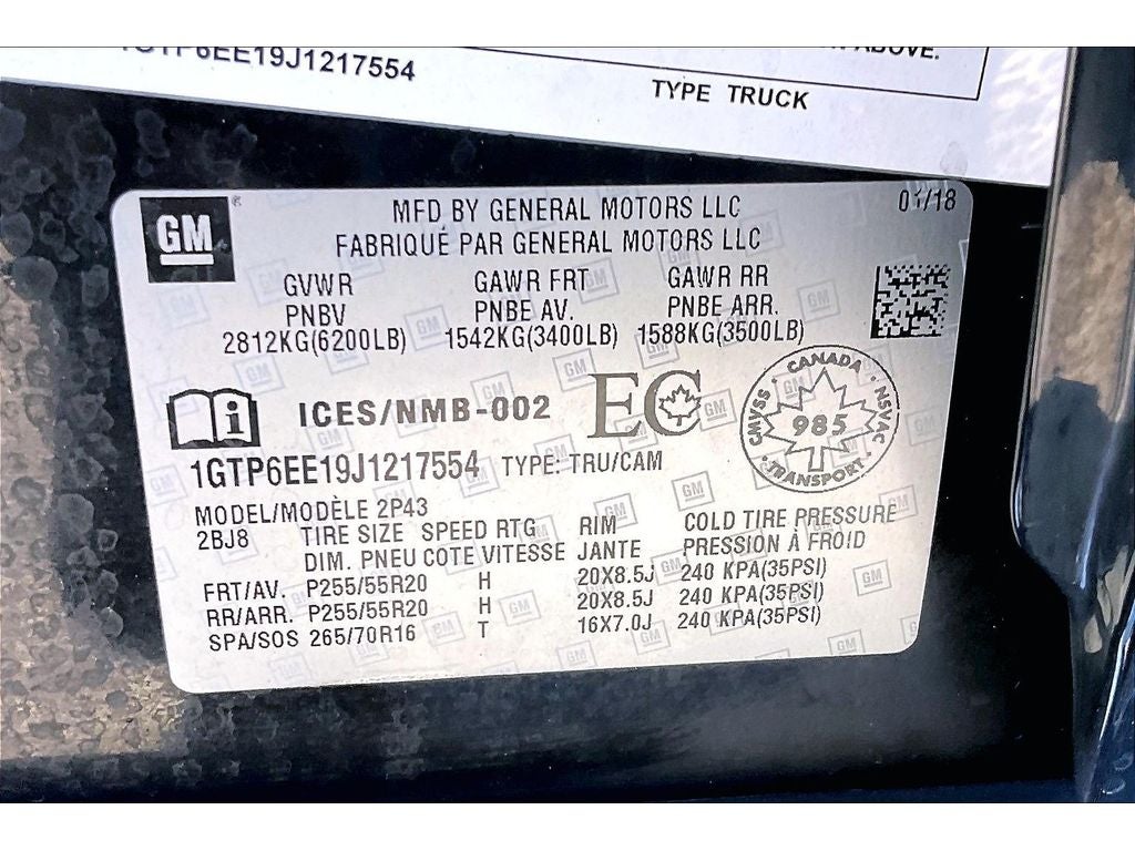 2018 GMC Canyon 4WD Denali