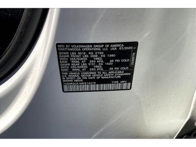 2021 Volkswagen Atlas 3.6L V6 SE w/Technology