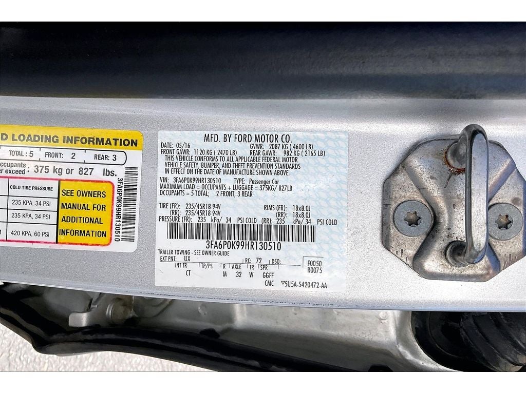 2017 Ford Fusion Titanium
