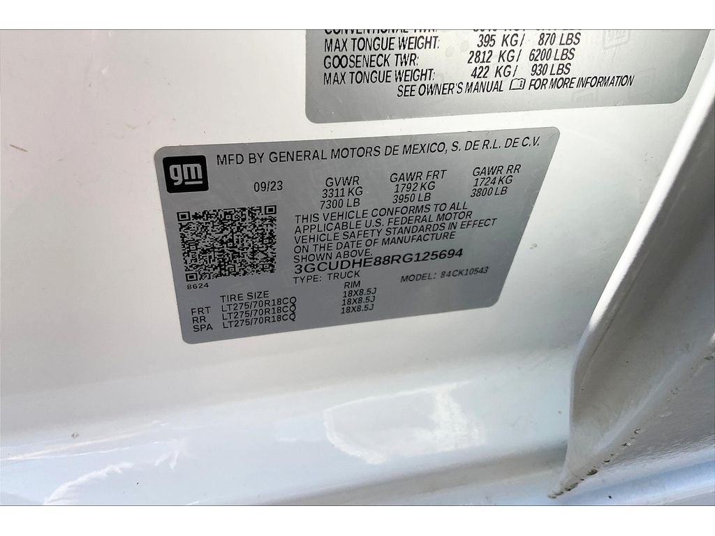 2024 Chevrolet Silverado 1500 ZR2