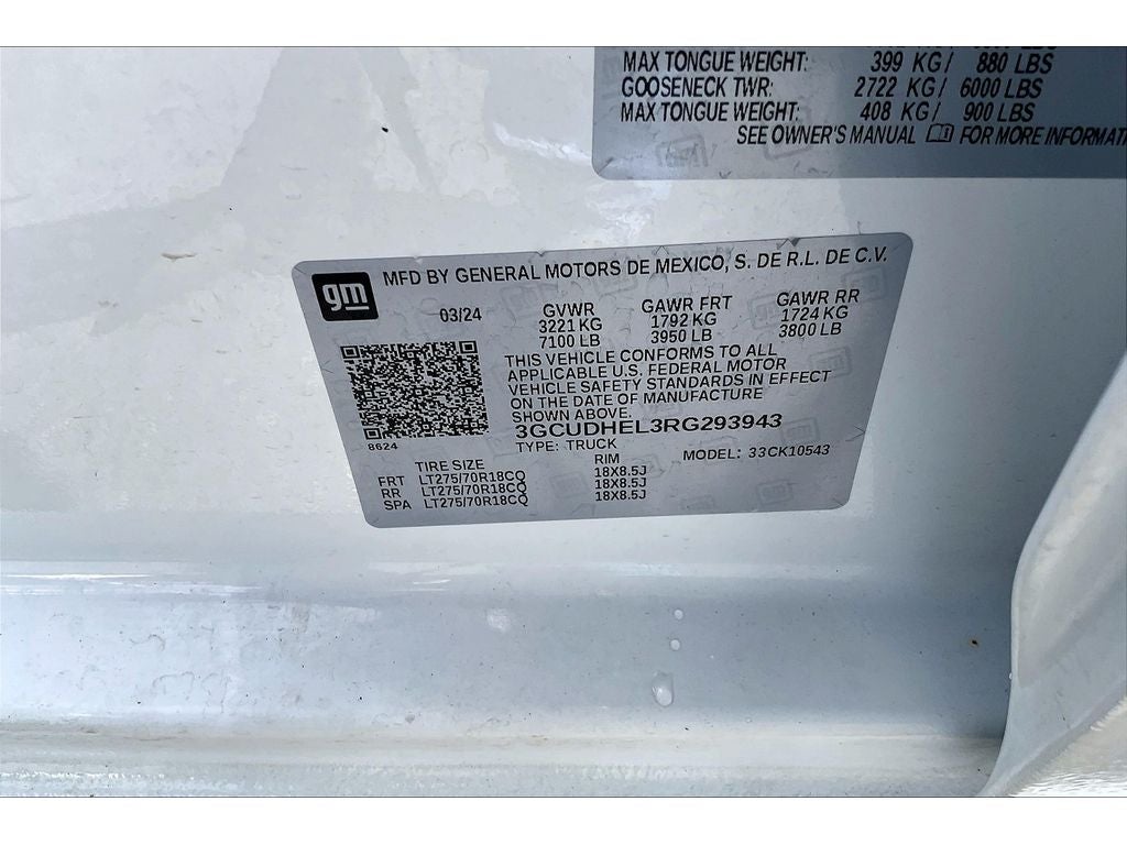 2024 Chevrolet Silverado 1500 ZR2