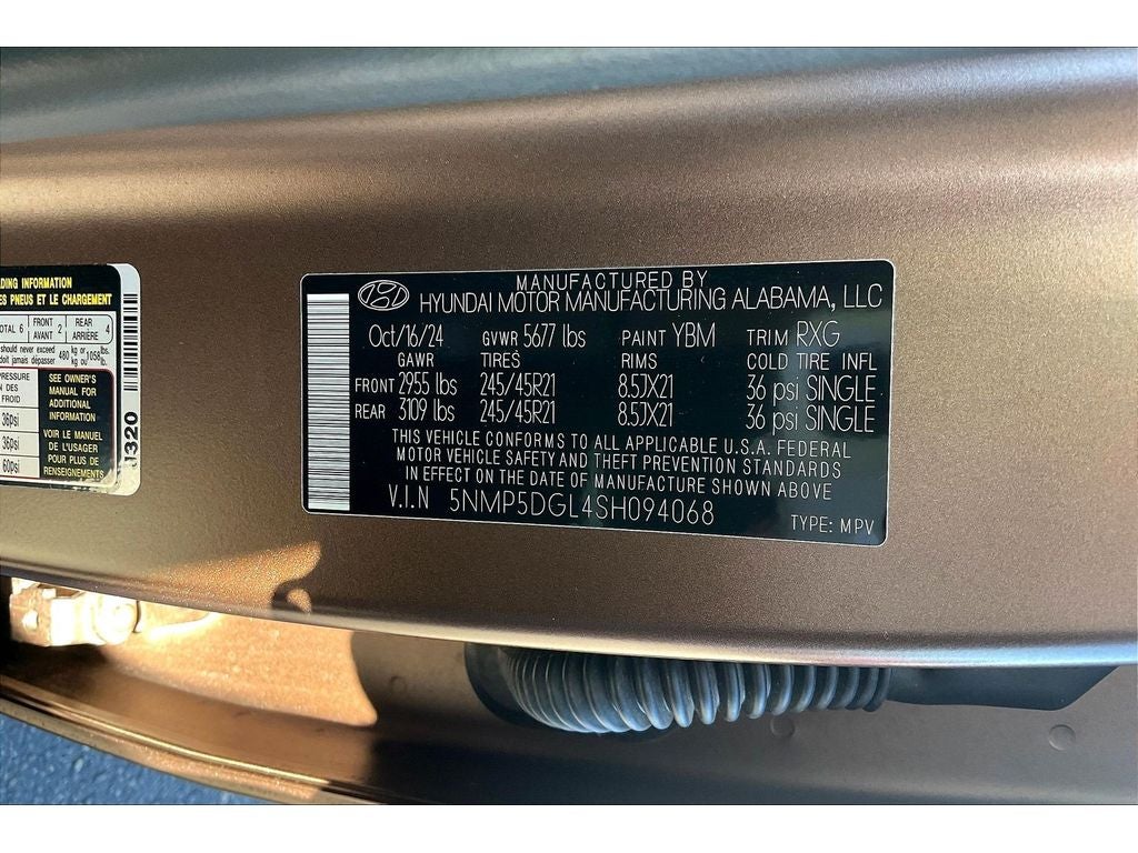 2025 Hyundai Santa Fe Calligraphy