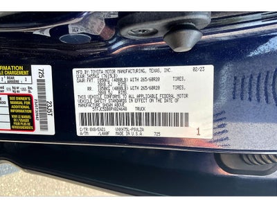 2023 Toyota Tundra 4WD Limited Hybrid