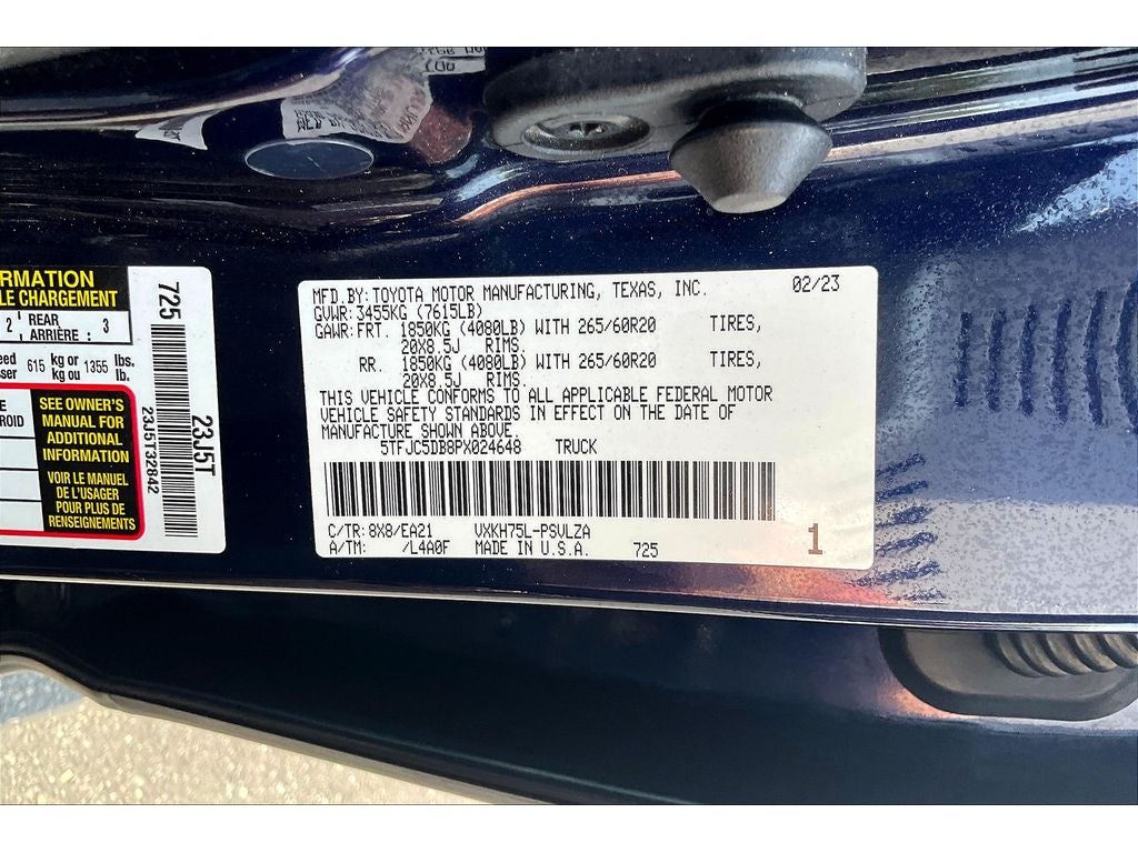 2023 Toyota Tundra 4WD Limited Hybrid