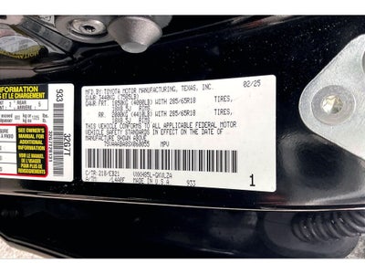 2025 Toyota Sequoia SR5