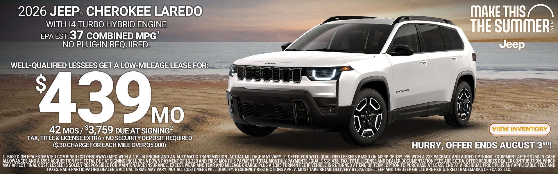 2026 Jeep Cherokee Laredo