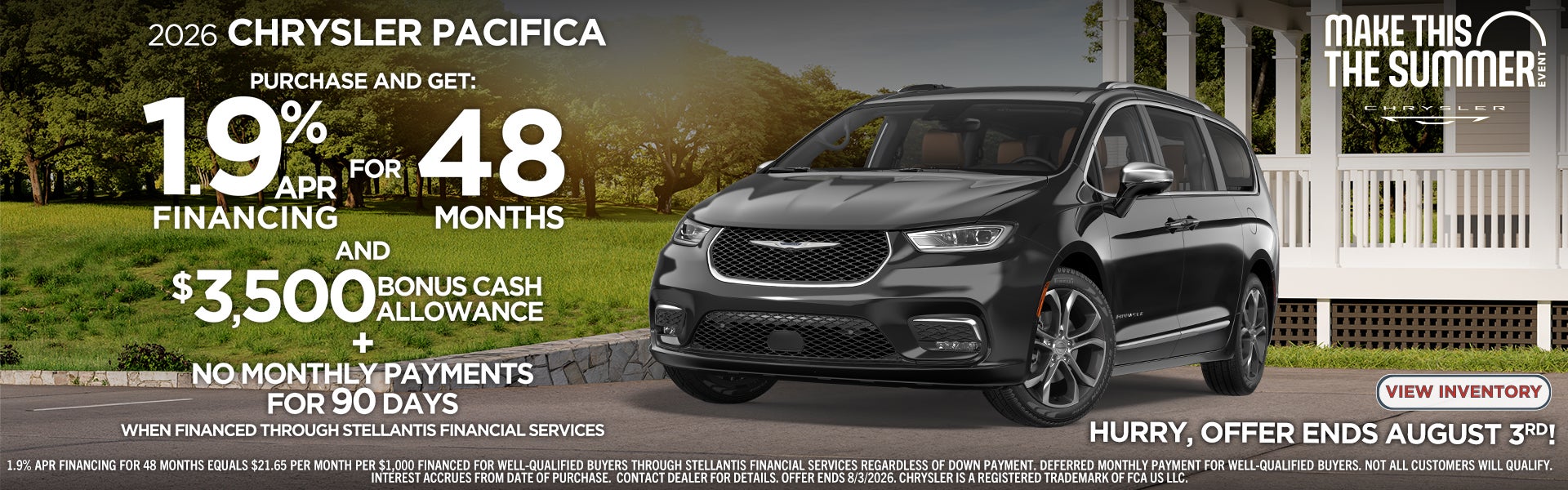 2026 chrysler pacifica